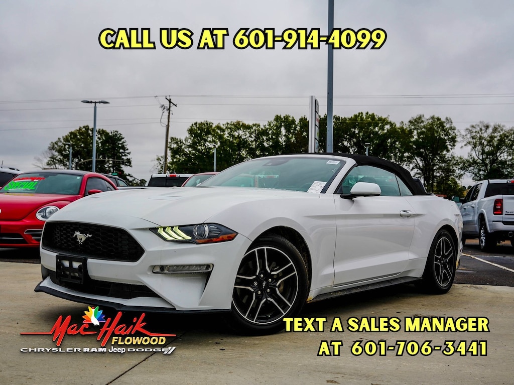 Used 2021 Ford Mustang Ecoboost Premium Convertible