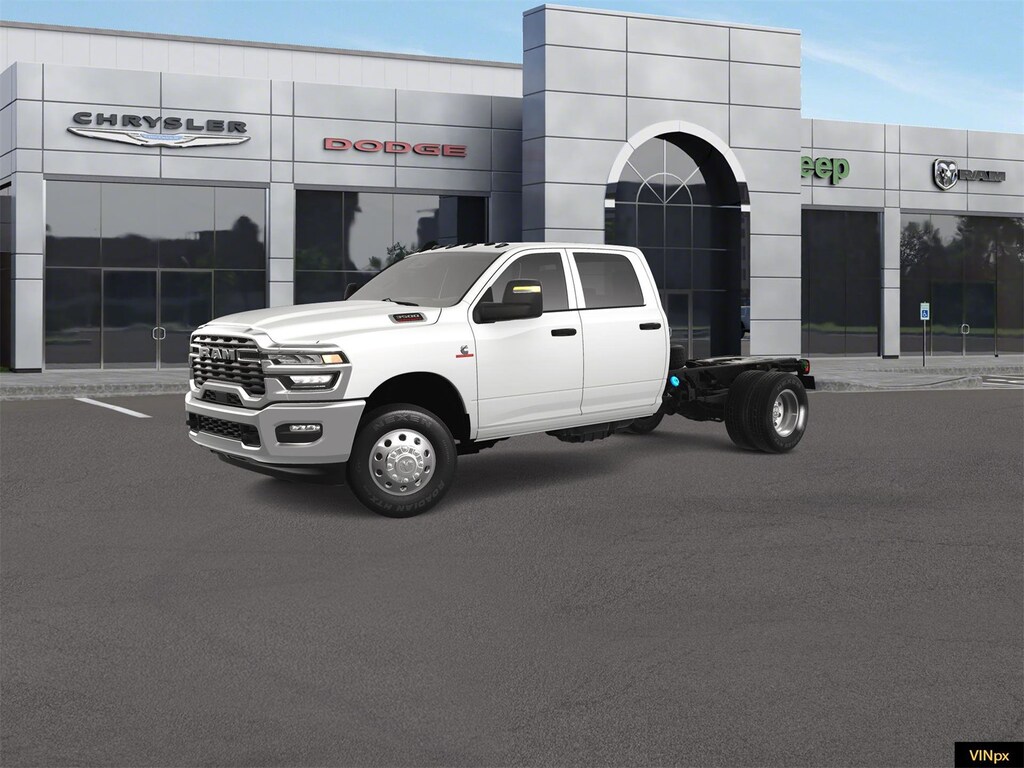 New 2025 Ram 3500 Chassis Cab 3500 TRADESMAN CREW CAB CHASSIS 4X4 60' CA Pickup