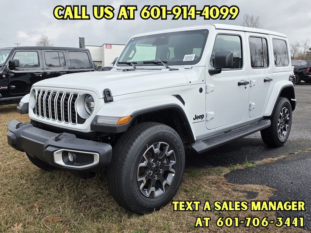 New 2026 Jeep Wrangler Sahara Sport Utility