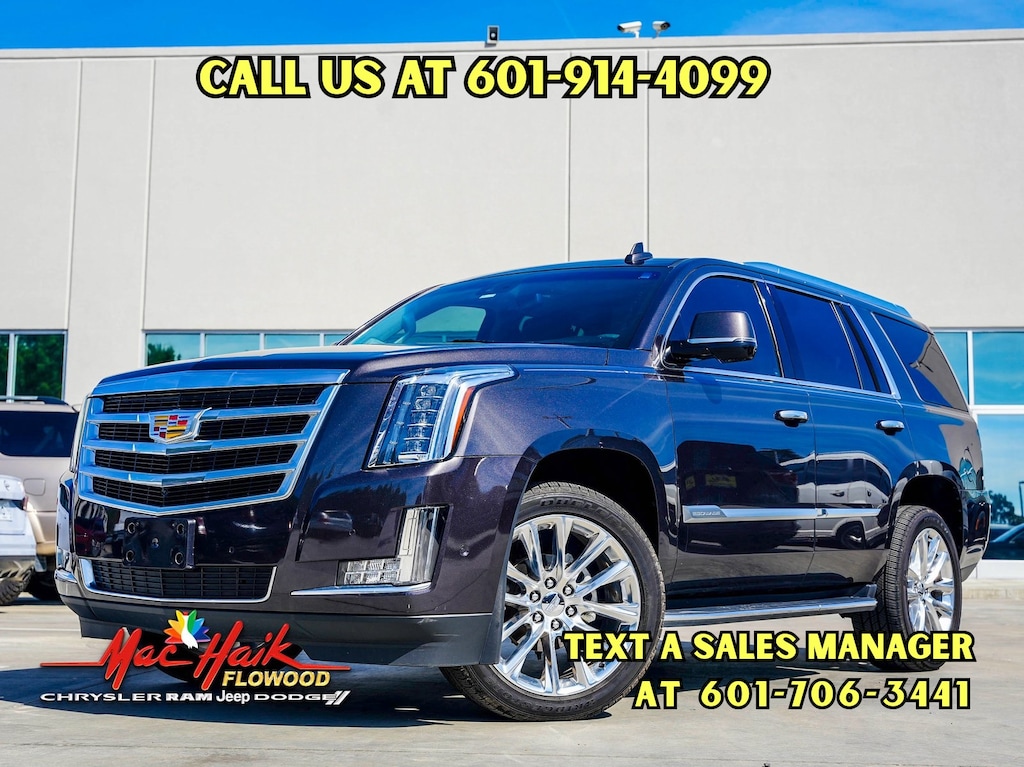 Used 2018 Cadillac Escalade Luxury SUV