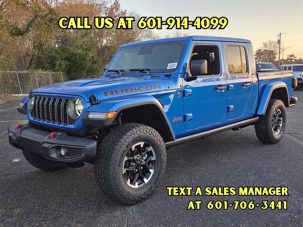 New 2026 Jeep Gladiator Rubicon Pickup