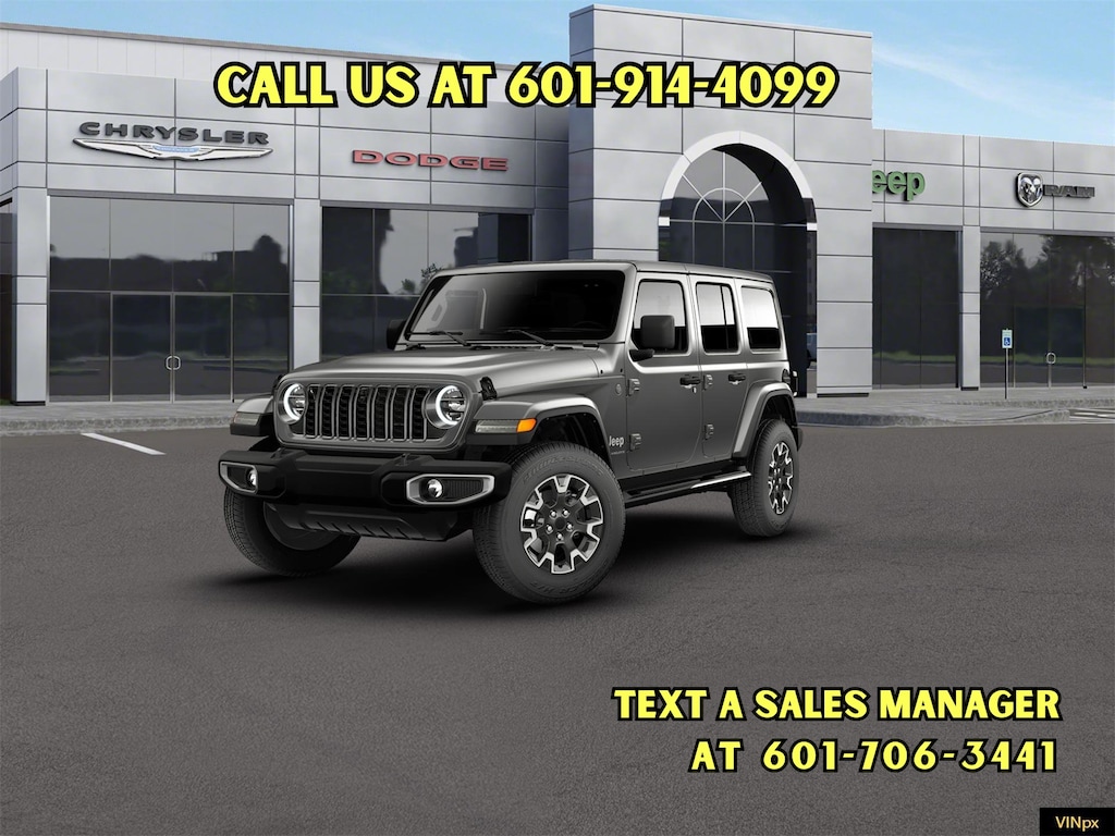 New 2026 Jeep Wrangler 4-DOOR SAHARA Sport Utility
