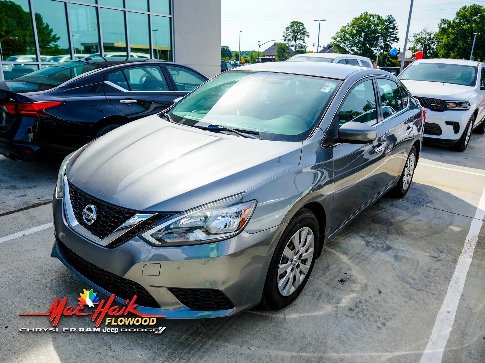 Used 2017 Nissan Sentra S with VIN 3N1AB7AP8HY312445 for sale in Flowood, MS