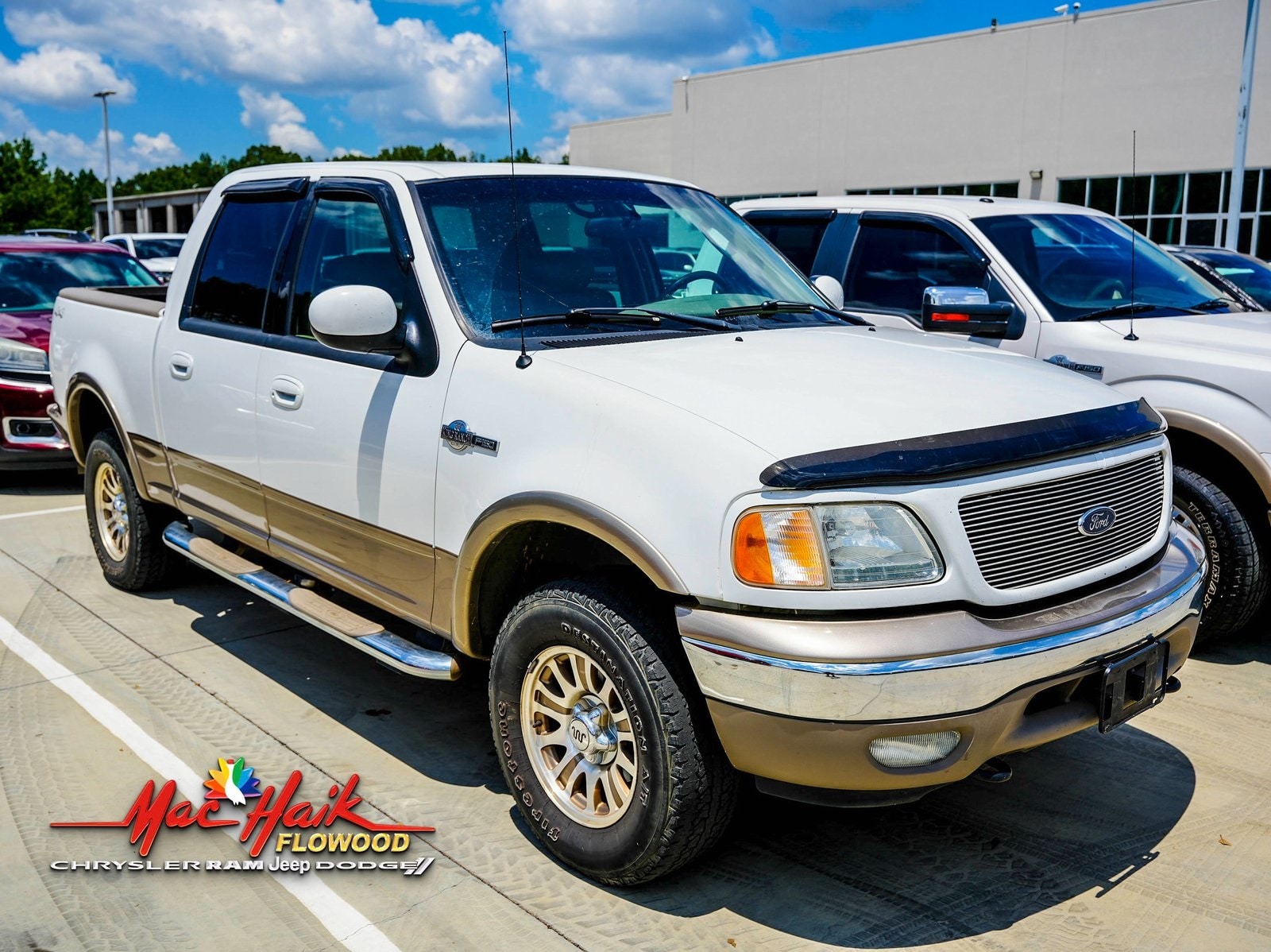Used 2003 Ford F-150 King Ranch with VIN 1FTRW08L43KC44456 for sale in Flowood, MS