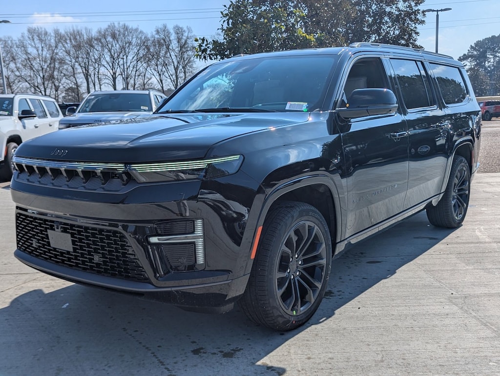 New 2026 Jeep Grand Wagoneer L Summit Obsidian Sport Utility