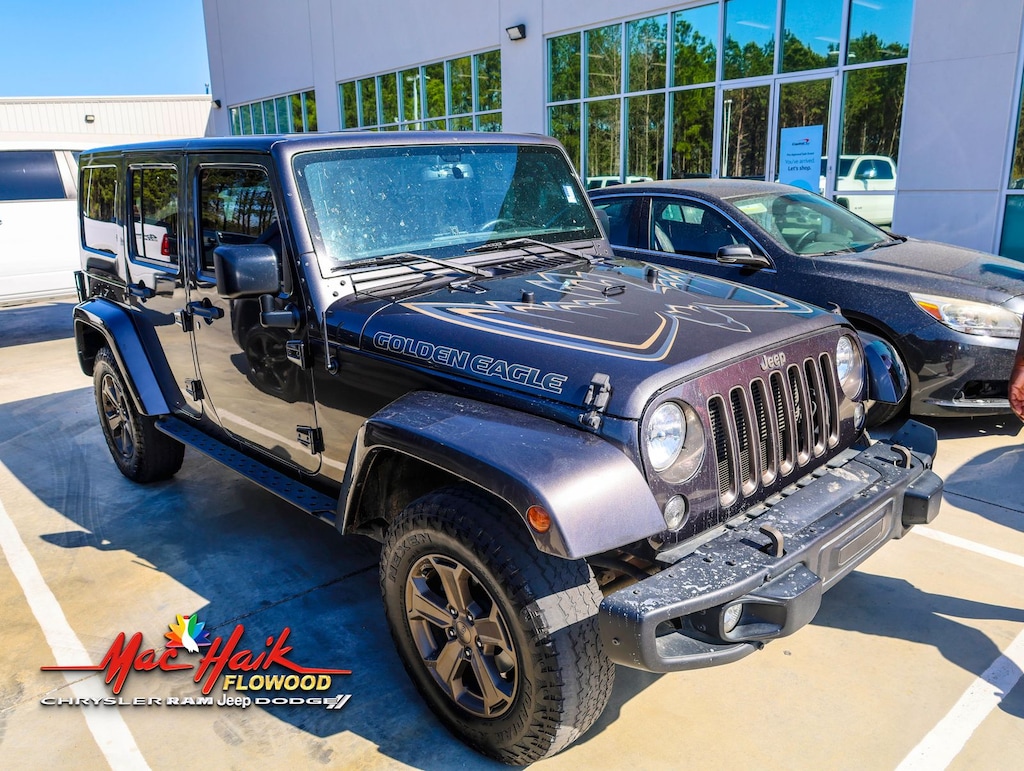 Used 2018 Jeep Wrangler JK Unlimited Golden Eagle SUV