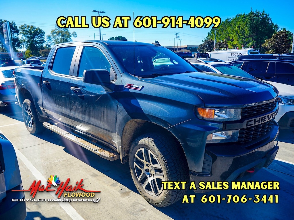 Used 2020 Chevrolet Silverado 1500 Custom Trail Boss Truck