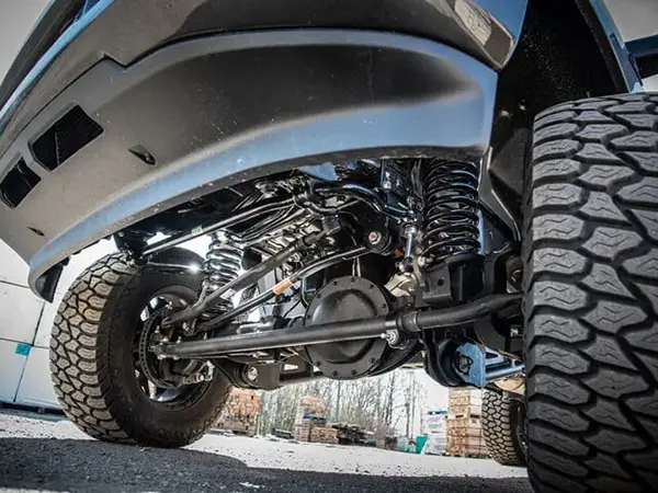 Lifted RAM 2500 suspension