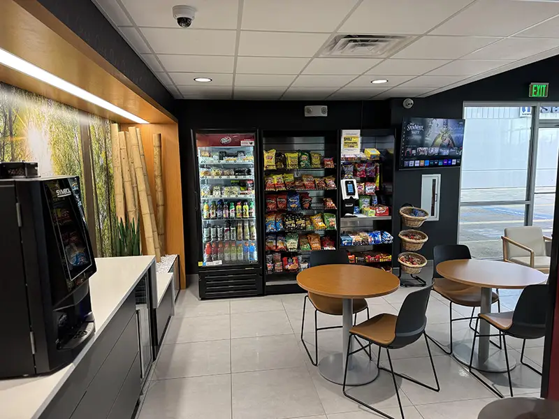 Mac Haik CDJR Flowood service waiting area