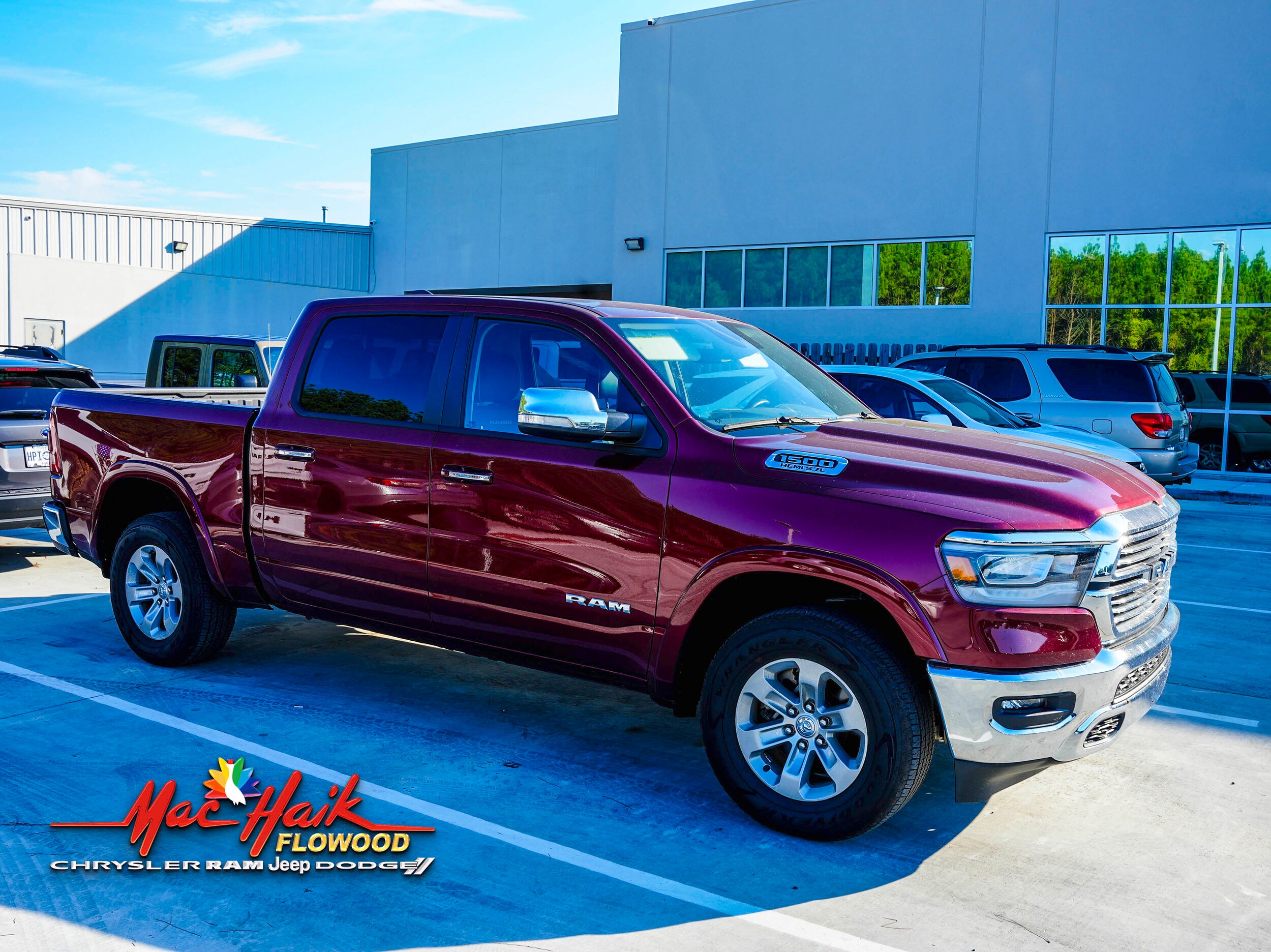 Used 2022 RAM Ram 1500 Pickup Laramie with VIN 1C6SRFJT5NN314139 for sale in Flowood, MS