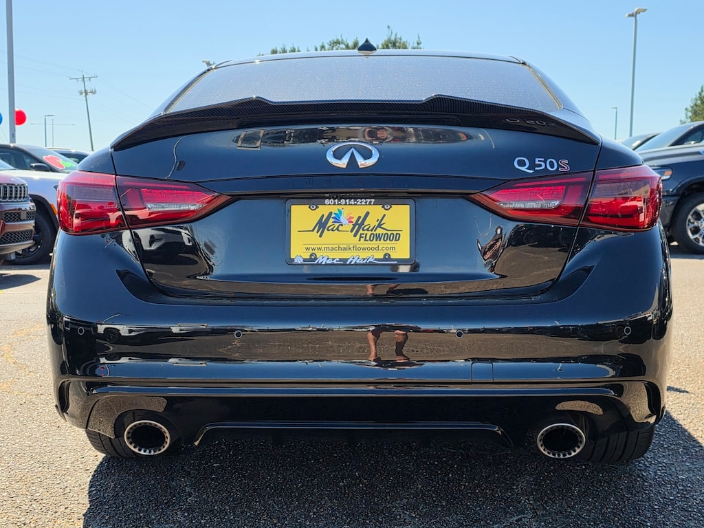 Used 2022 INFINITI Q50 Red Sport 400 Sedan