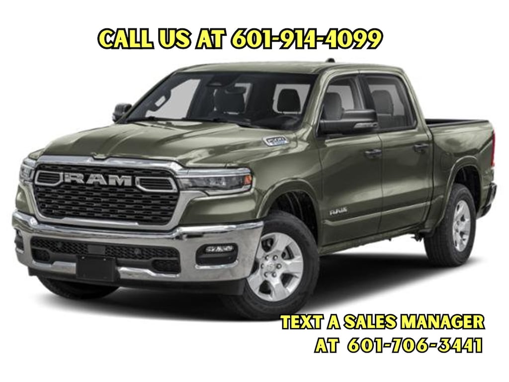New 2026 Ram 1500 BIG HORN CREW CAB 4X4 5'7 BOX Pickup