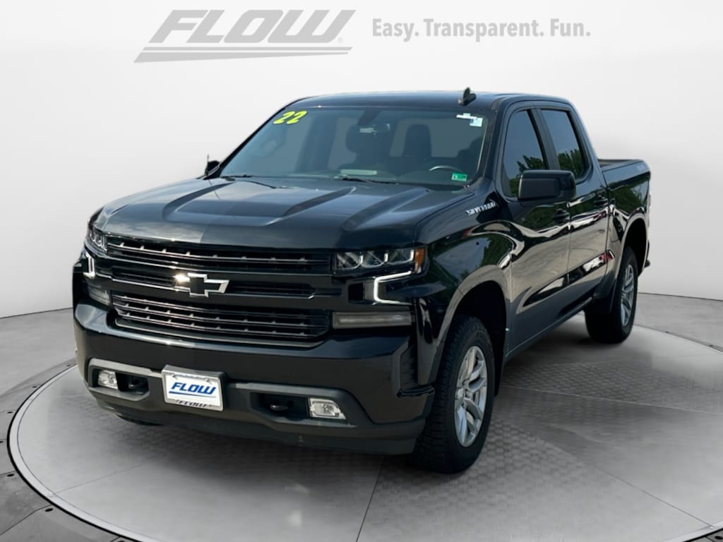 Used 2022 Chevrolet Silverado 1500 LTD 4WD Crew Cab Short Bed RST Truck