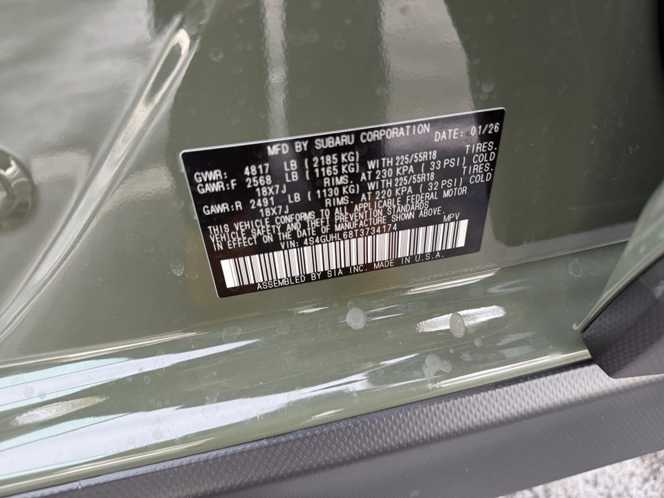 2026 Subaru Crosstrek Limited - Photo 35