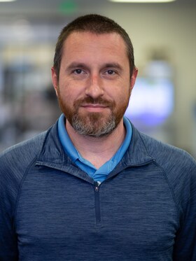 Staff member Lee Woodall from f47ea2b53bd3