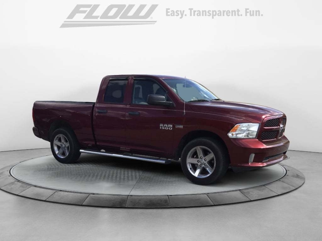 Used 2017 Ram 1500 Express Quad Cab 4x4 64 Box Truck
