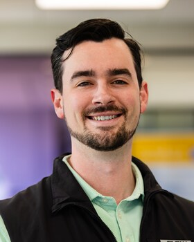 Staff member RJ Currey from f47ea2b53bd3