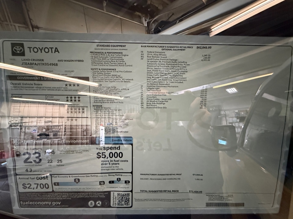 2026 Toyota Land Cruiser Base - Photo 33