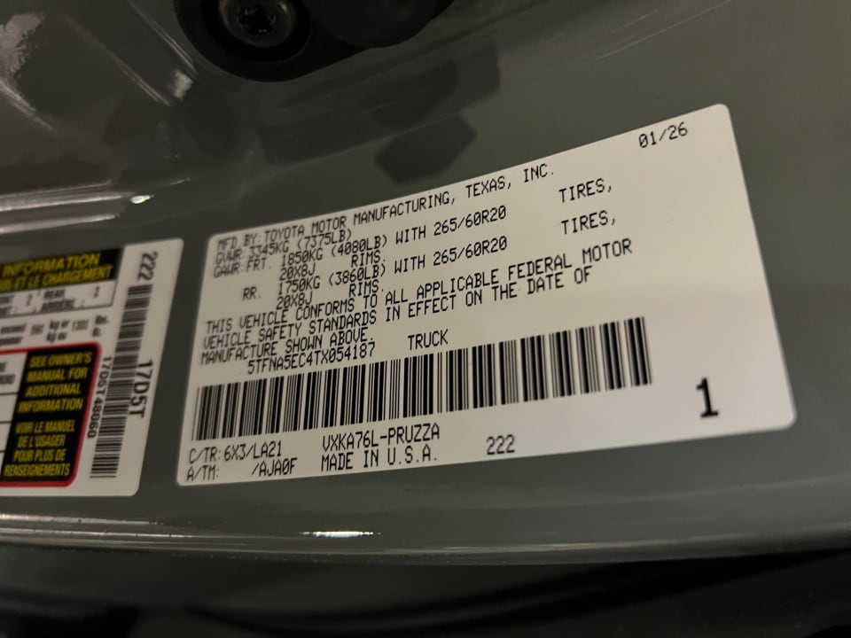 2026 Toyota Tundra Platinum - Photo 35