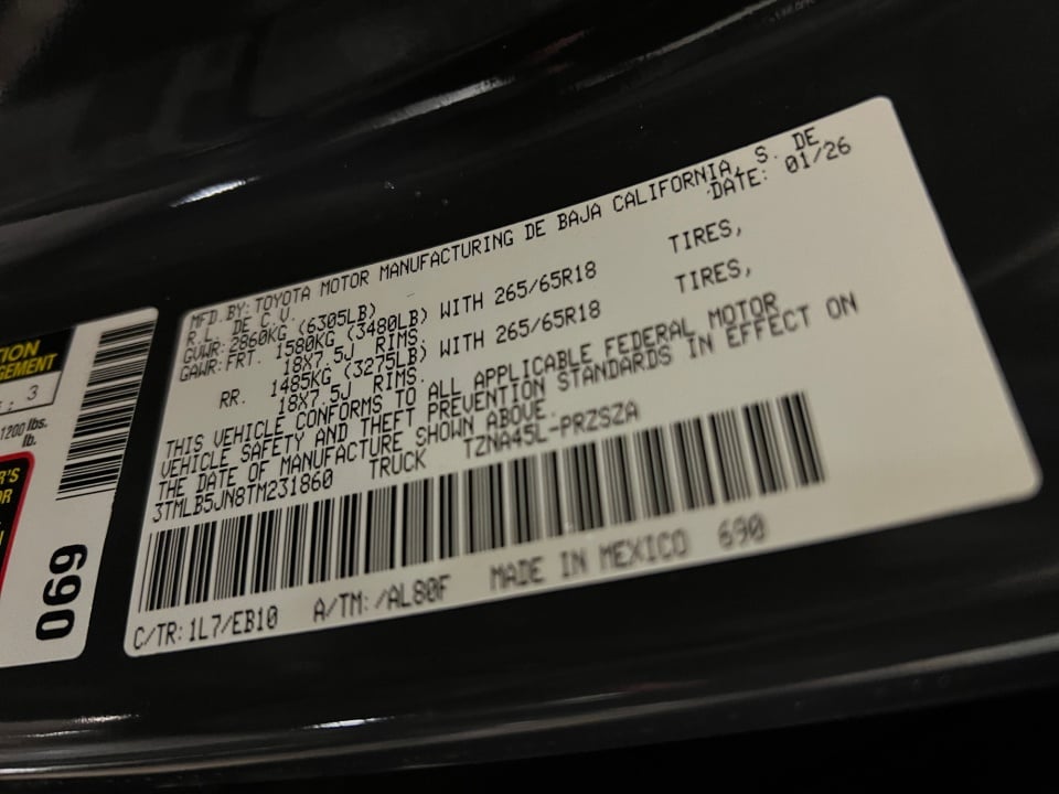 2026 Toyota Tacoma Limited - Photo 35