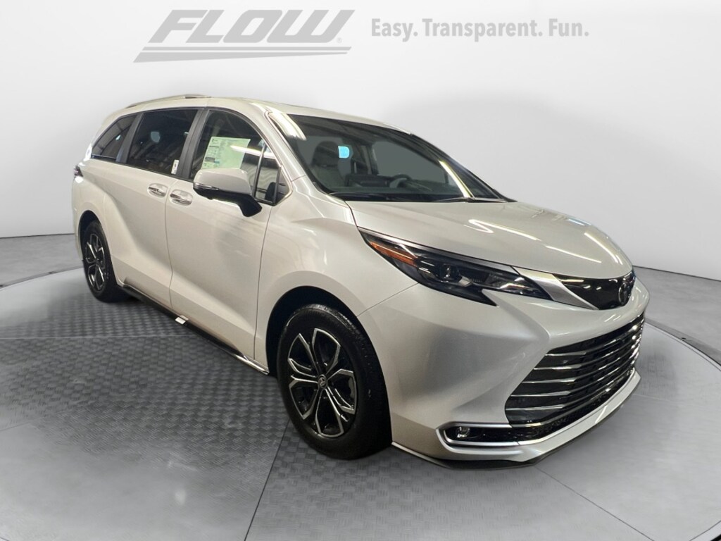 New 2026 Toyota Sienna Platinum Van Passenger Van