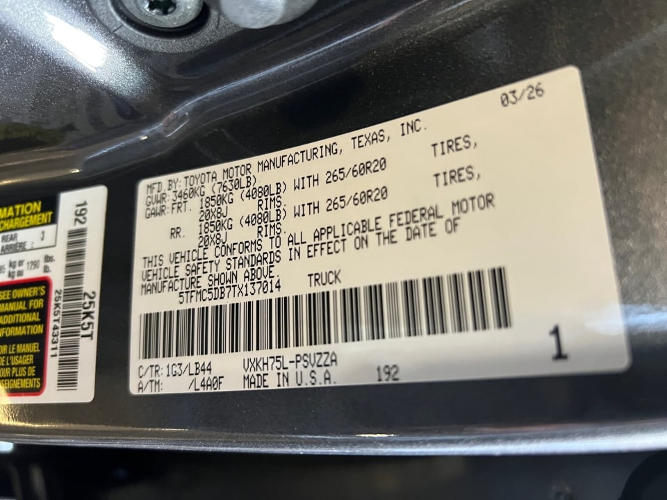 2026 Toyota Tundra 1794 Edition - Photo 35