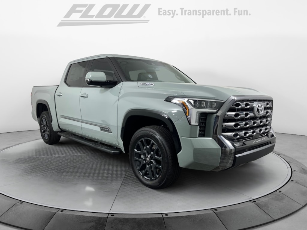 New 2025 Toyota Tundra i-FORCE MAX Platinum Hybrid CrewMax 5.5 Bed Truck CrewMax