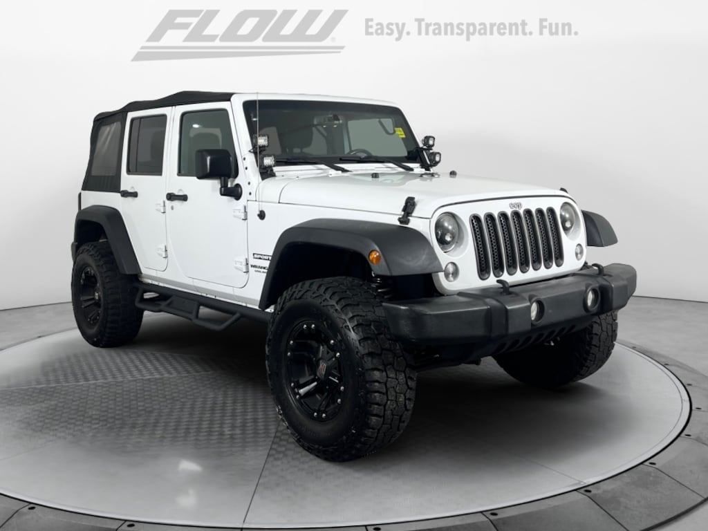Used 2017 Jeep Wrangler JK Unlimited Sport 4x4 SUV