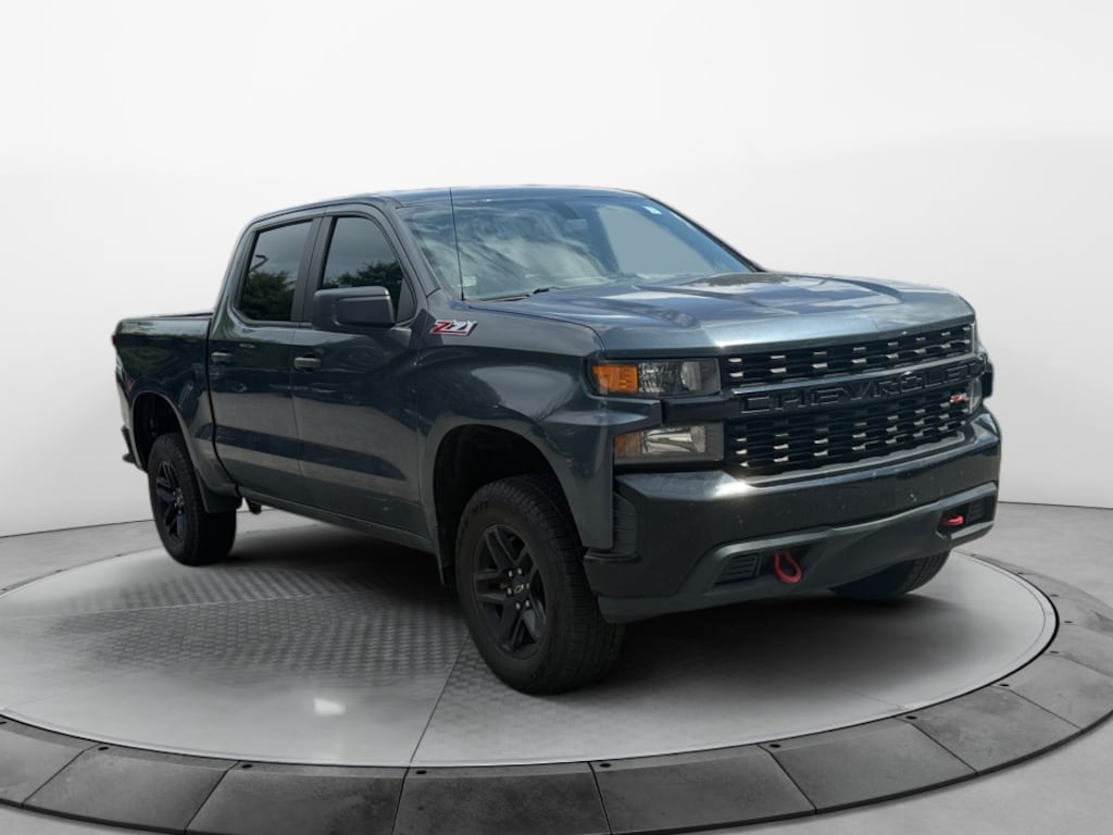 Used 2020 Chevrolet Silverado 1500 4WD Crew Cab Short Bed Custom Trail Boss Truck
