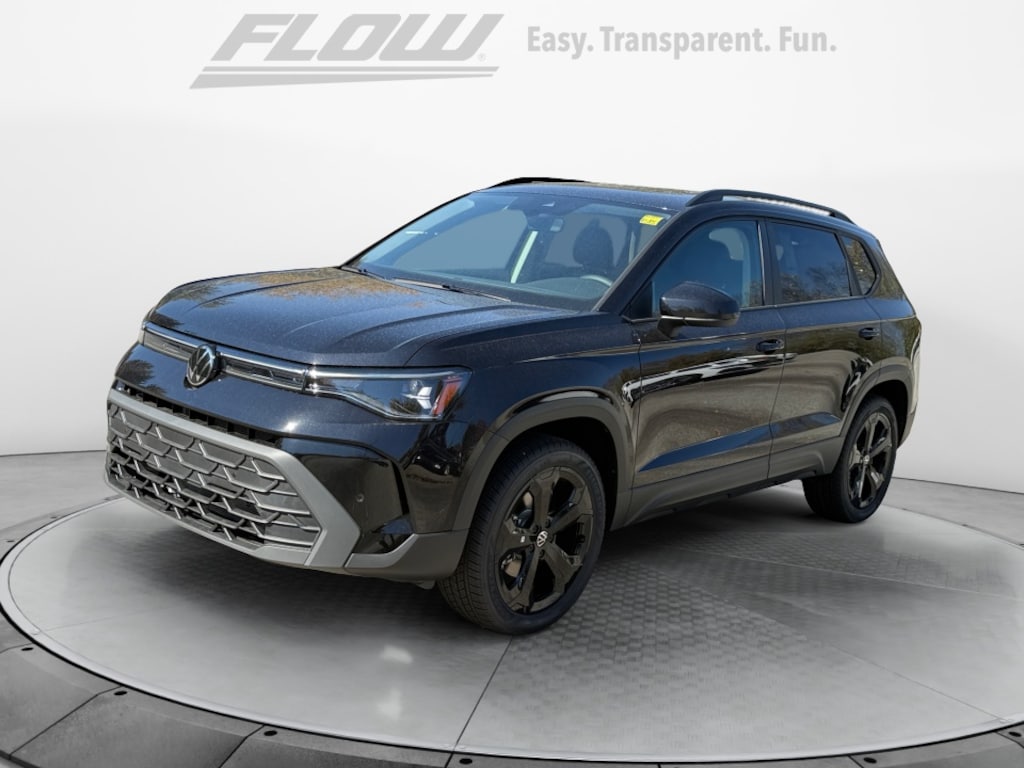 New 2025 Volkswagen Taos 1.5T SE Black SUV