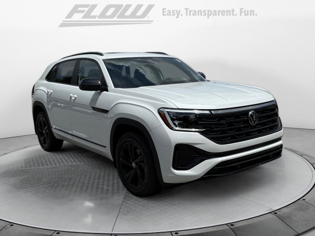 Certified 2025 Volkswagen Atlas Cross Sport 2.0T SEL R-Line Black SUV
