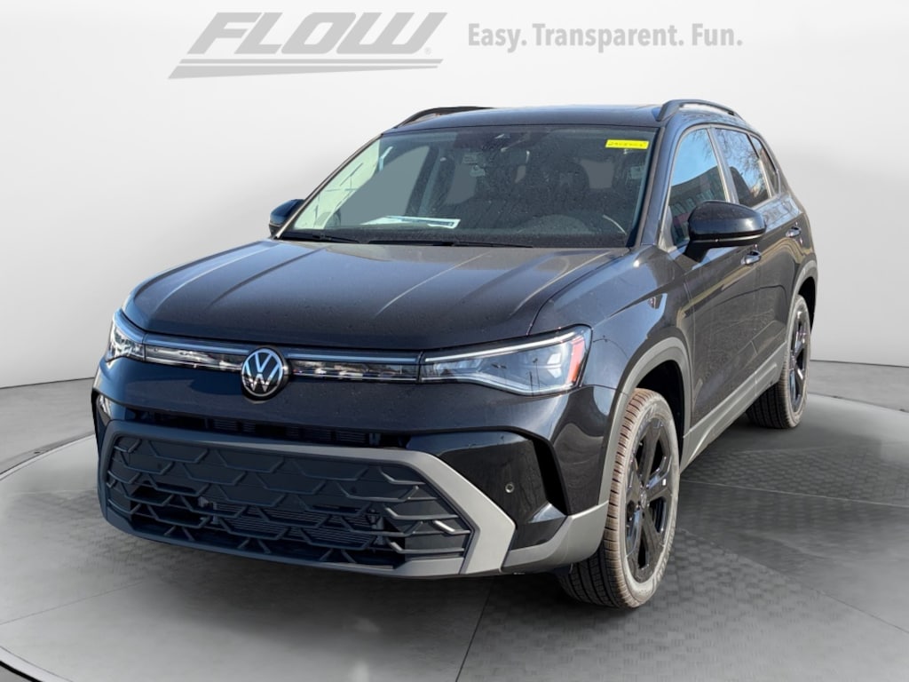 New 2026 Volkswagen Taos 1.5T SE Black SUV