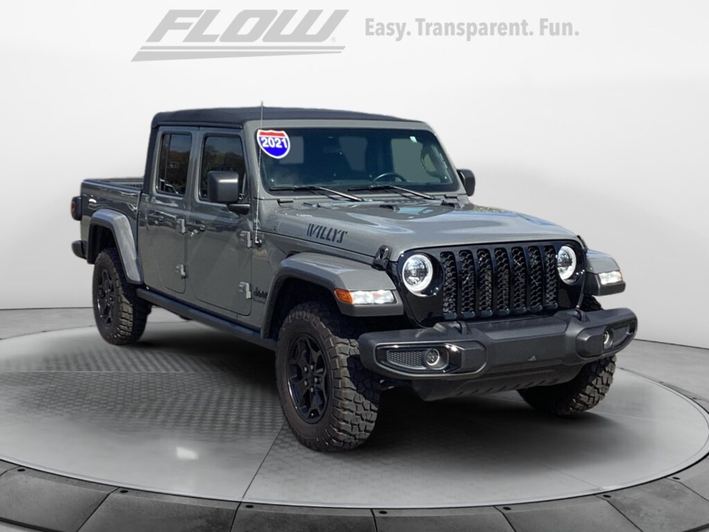 Used 2021 Jeep Gladiator Willys 4x4 Truck