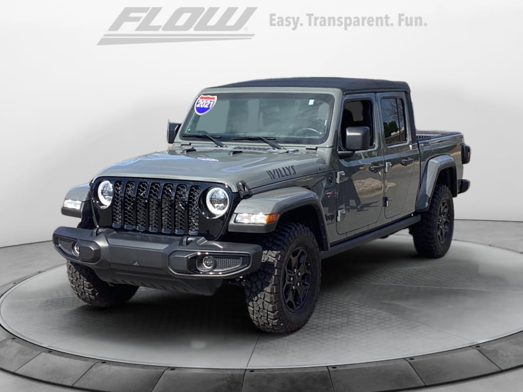 Used 2021 Jeep Gladiator Willys 4x4 Truck