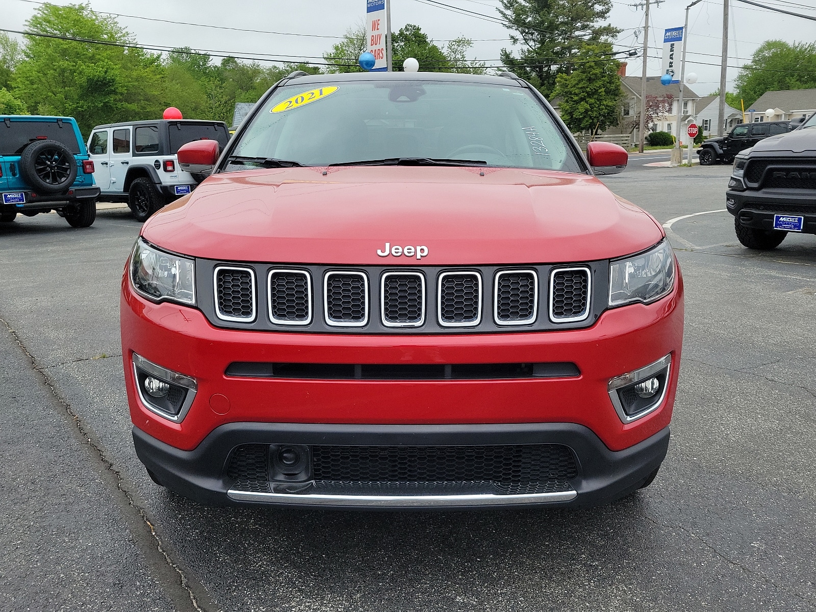 Certified 2021 Jeep Compass Limited with VIN 3C4NJDCB5MT530979 for sale in Georgetown, DE