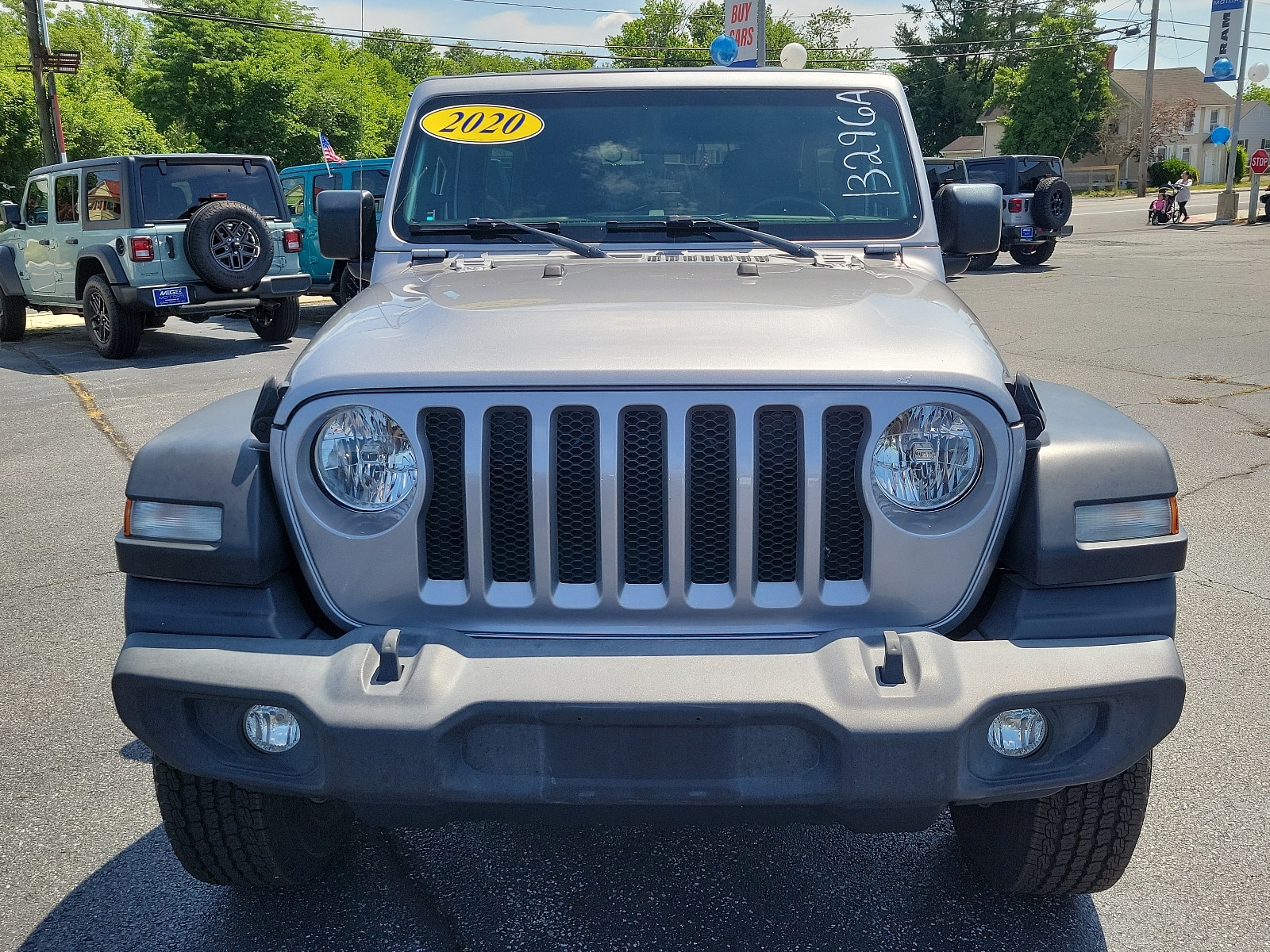 Certified 2020 Jeep Wrangler Unlimited Sport S with VIN 1C4HJXDG5LW105506 for sale in Georgetown, DE