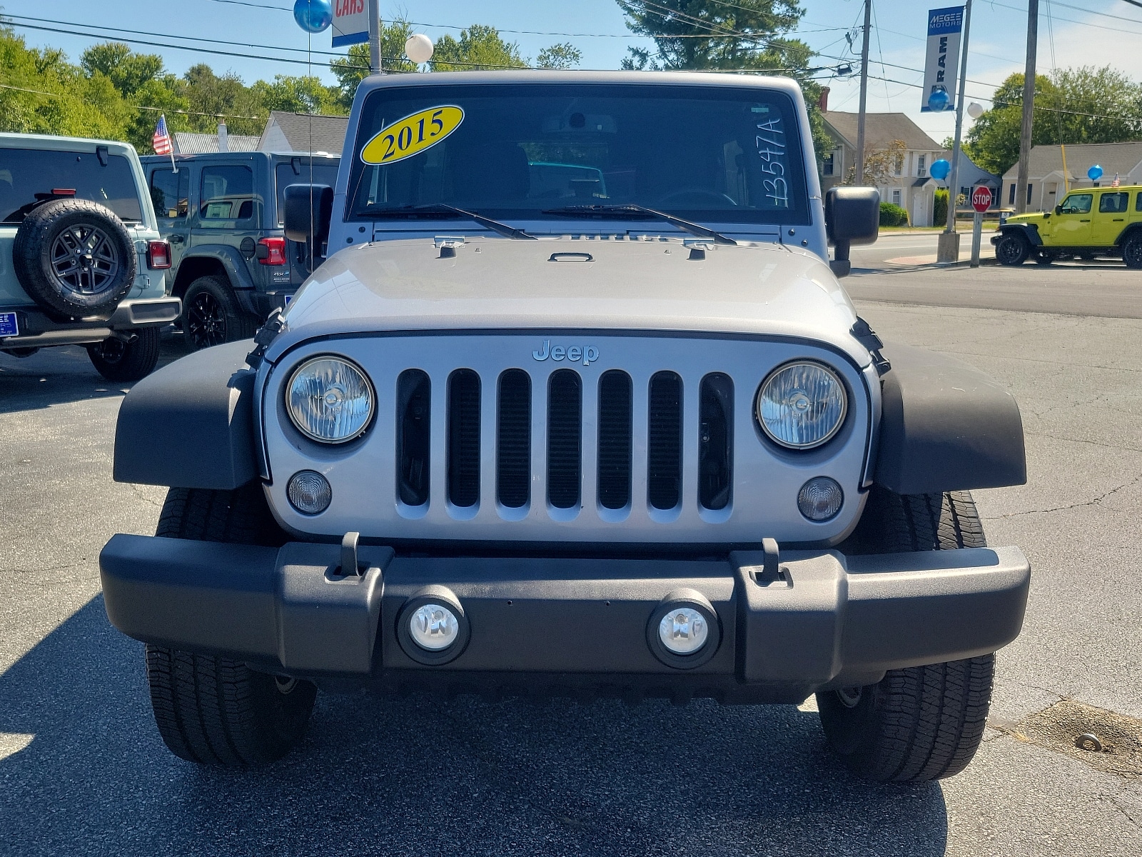 Used 2015 Jeep Wrangler Unlimited Sport with VIN 1C4BJWDG4FL581347 for sale in Georgetown, DE