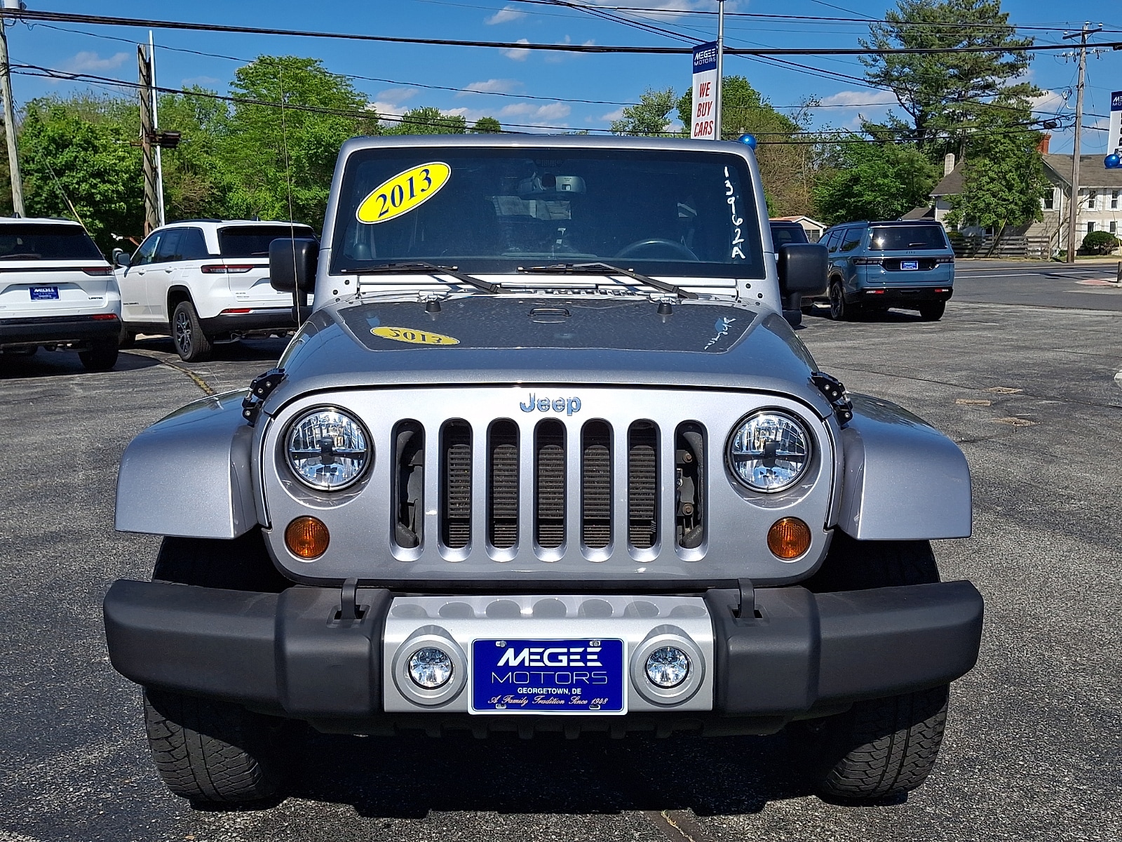 Used 2013 Jeep Wrangler Unlimited Sahara with VIN 1C4BJWEG2DL626121 for sale in Georgetown, DE