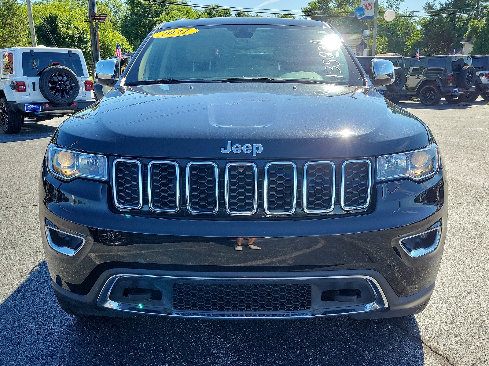 Certified 2021 Jeep Grand Cherokee Limited with VIN 1C4RJFBG0MC788008 for sale in Georgetown, DE