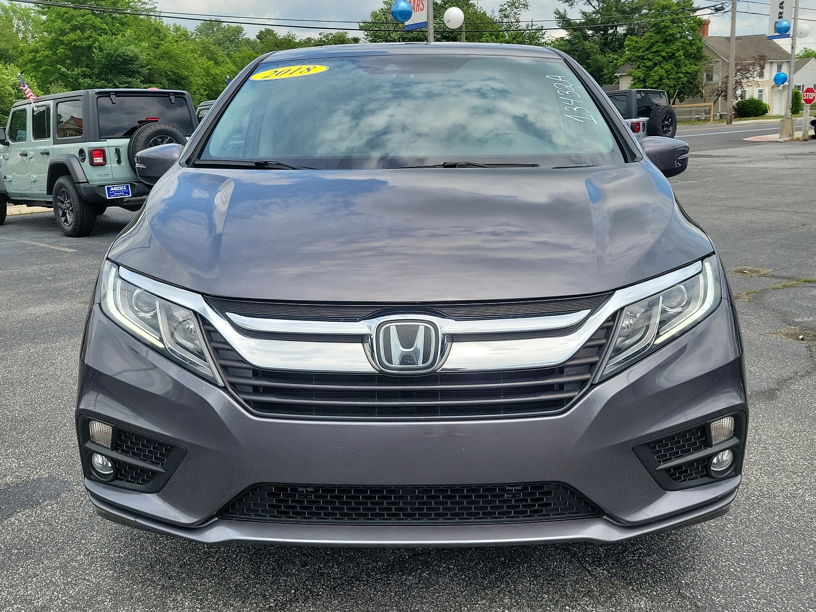 Used 2018 Honda Odyssey EX-L with VIN 5FNRL6H73JB099208 for sale in Georgetown, DE