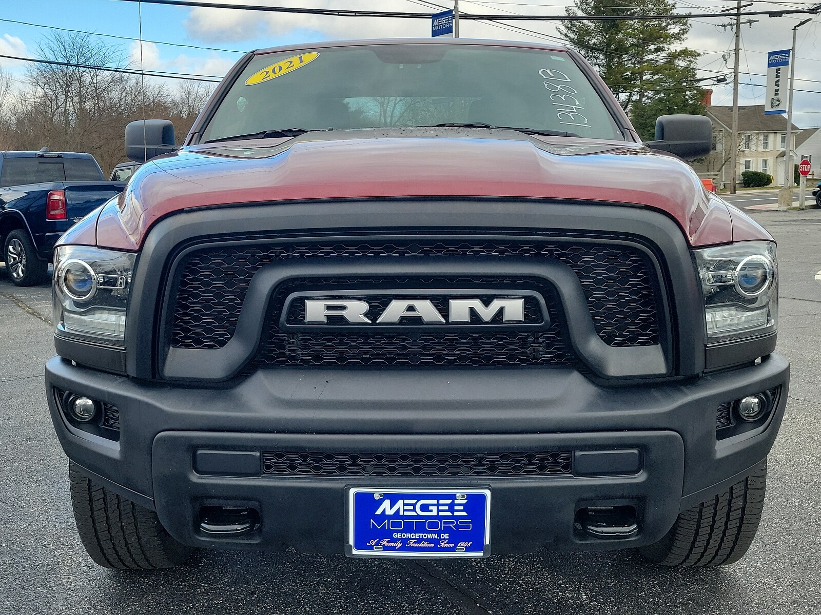 Certified 2021 RAM Ram 1500 Classic Warlock with VIN 1C6RR7GG9MS544412 for sale in Georgetown, DE