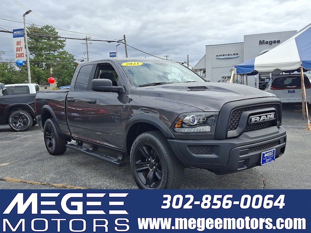 Certified 2021 Ram 1500 Classic Warlock Quad Cab