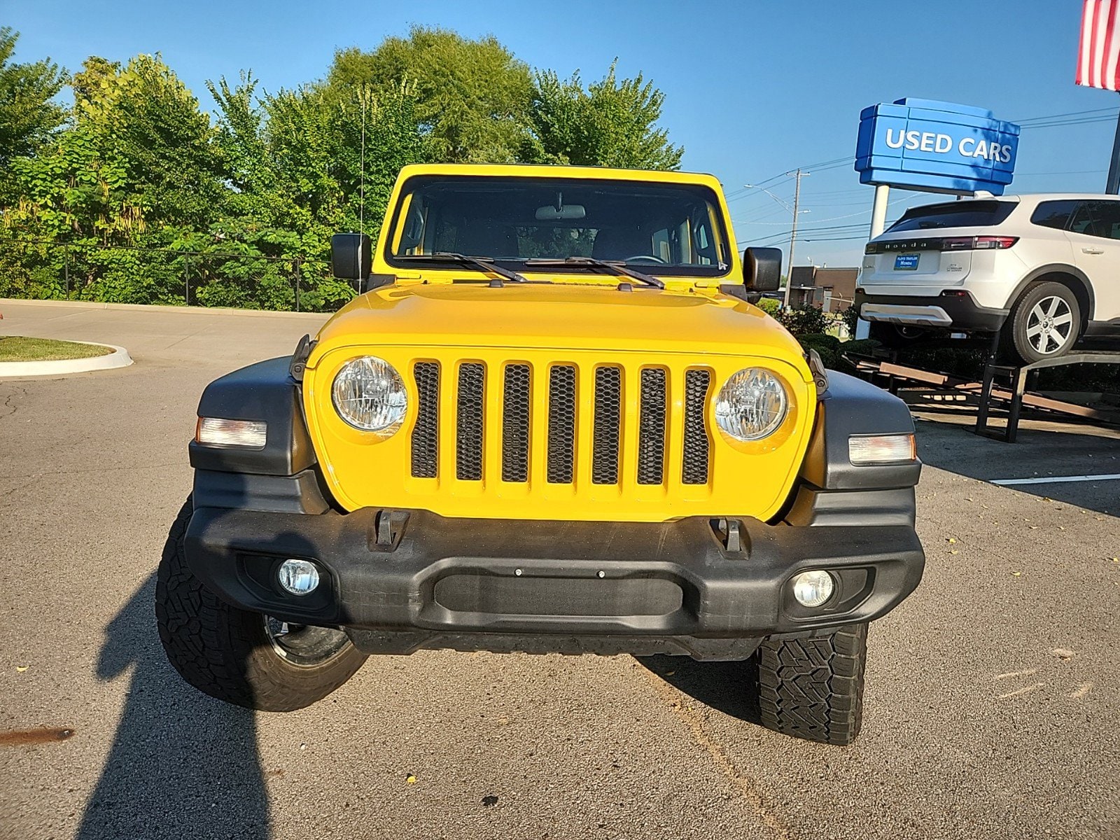 Used 2019 Jeep Wrangler Unlimited Sport S with VIN 1C4HJXDN5KW636086 for sale in Fort Smith, AR