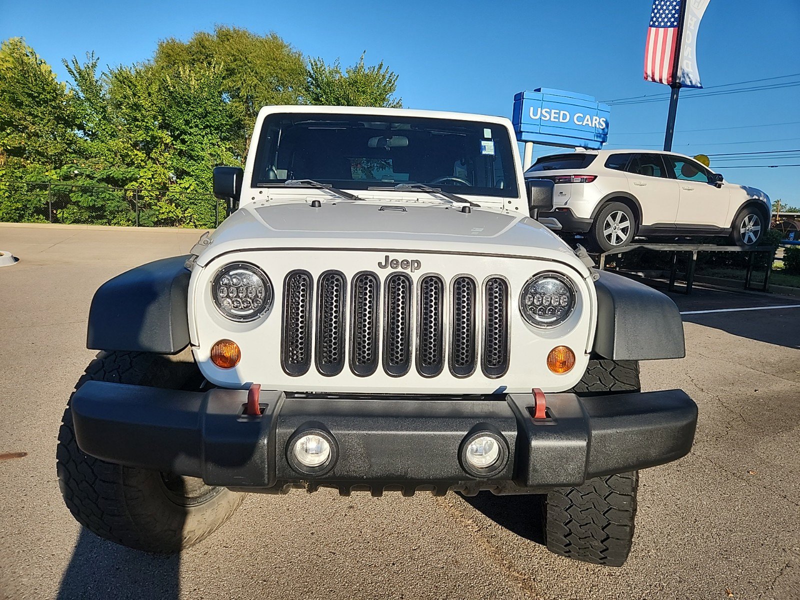 Used 2013 Jeep Wrangler Unlimited Sport with VIN 1C4BJWDG6DL545026 for sale in Fort Smith, AR