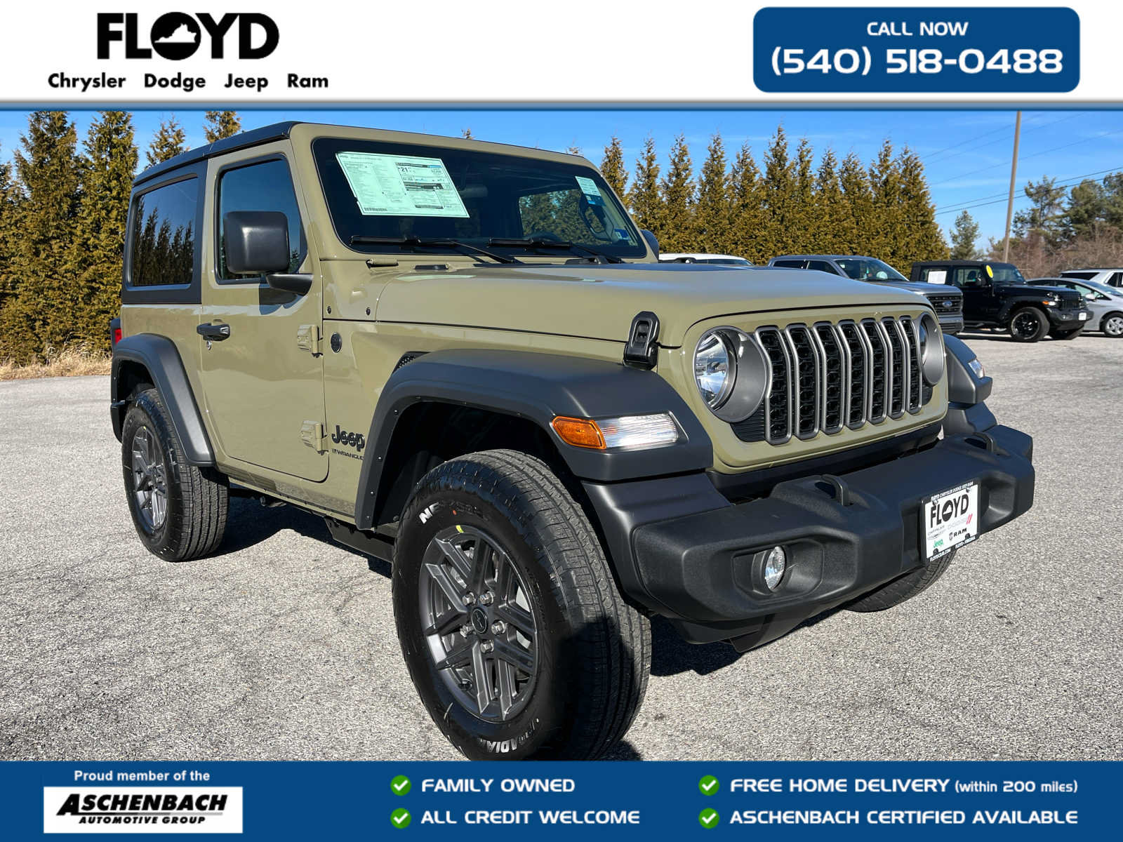 2026 Jeep Wrangler 2-DOOR SPORT Sport Utility