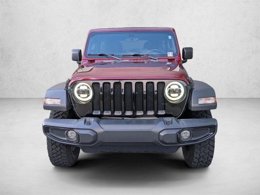 Used 2021 Jeep Wrangler Unlimited Willys Sport Utility