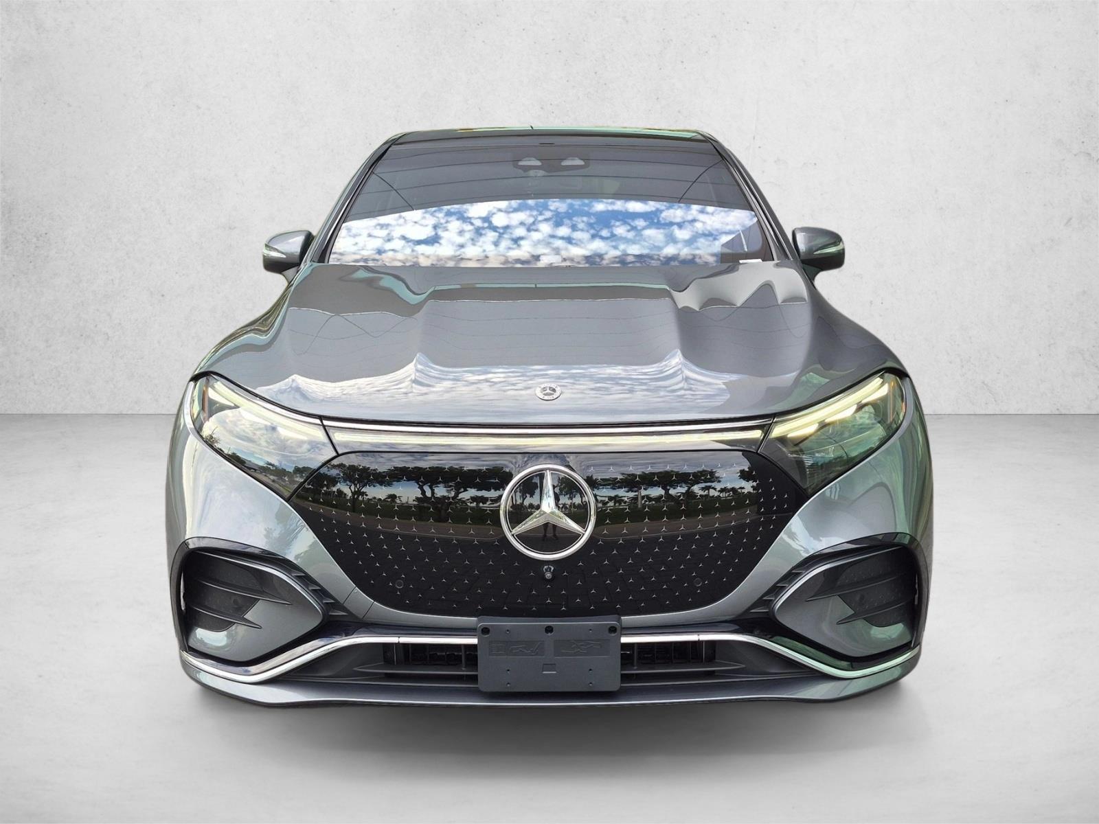 Used 2023 Mercedes-Benz EQS SUV Base with VIN 4JGDM4EB1PA002914 for sale in Pompano Beach, FL