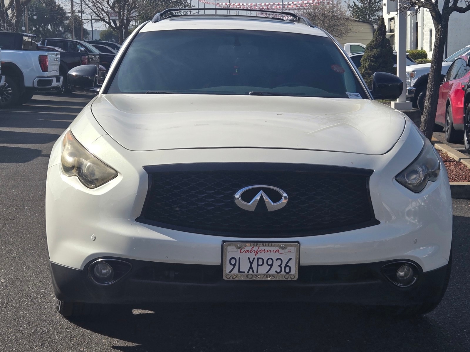 Used 2016 INFINITI QX70 Base with VIN JN8CS1MU2GM670666 for sale in Folsom, CA