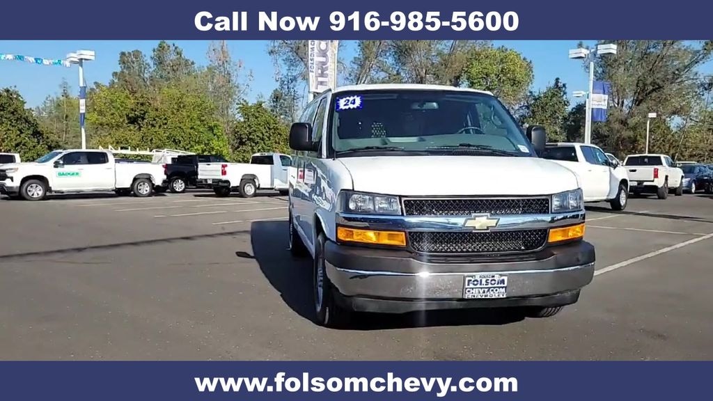 Used 2024 Chevrolet Express Cargo 2500 Work Van Van Cargo Van