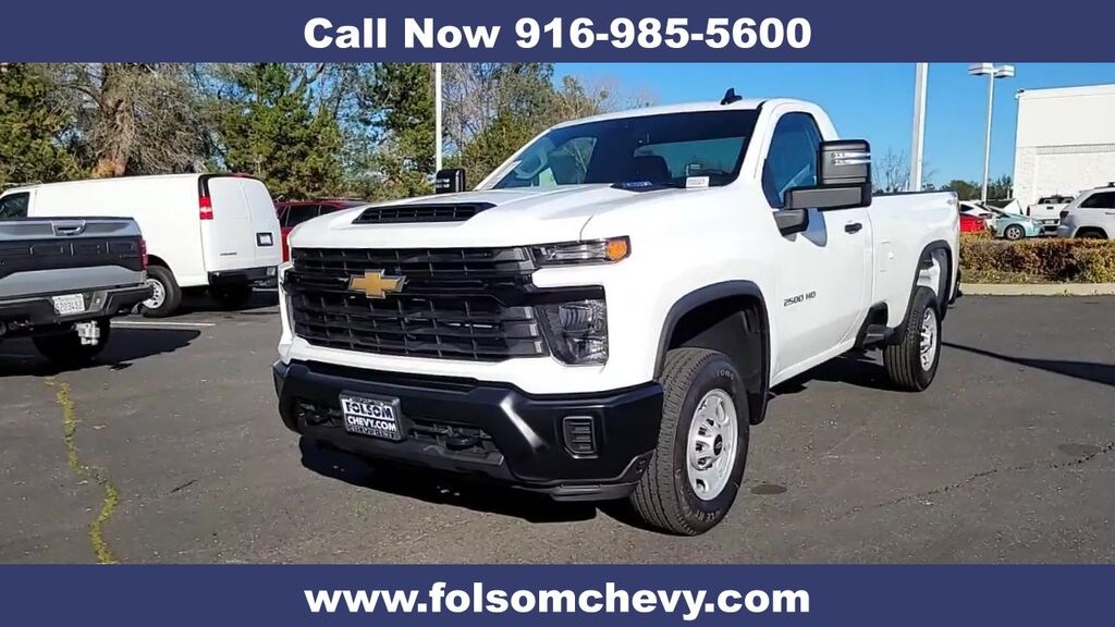New 2025 Chevrolet Silverado 2500HD Work Truck Truck Regular Cab